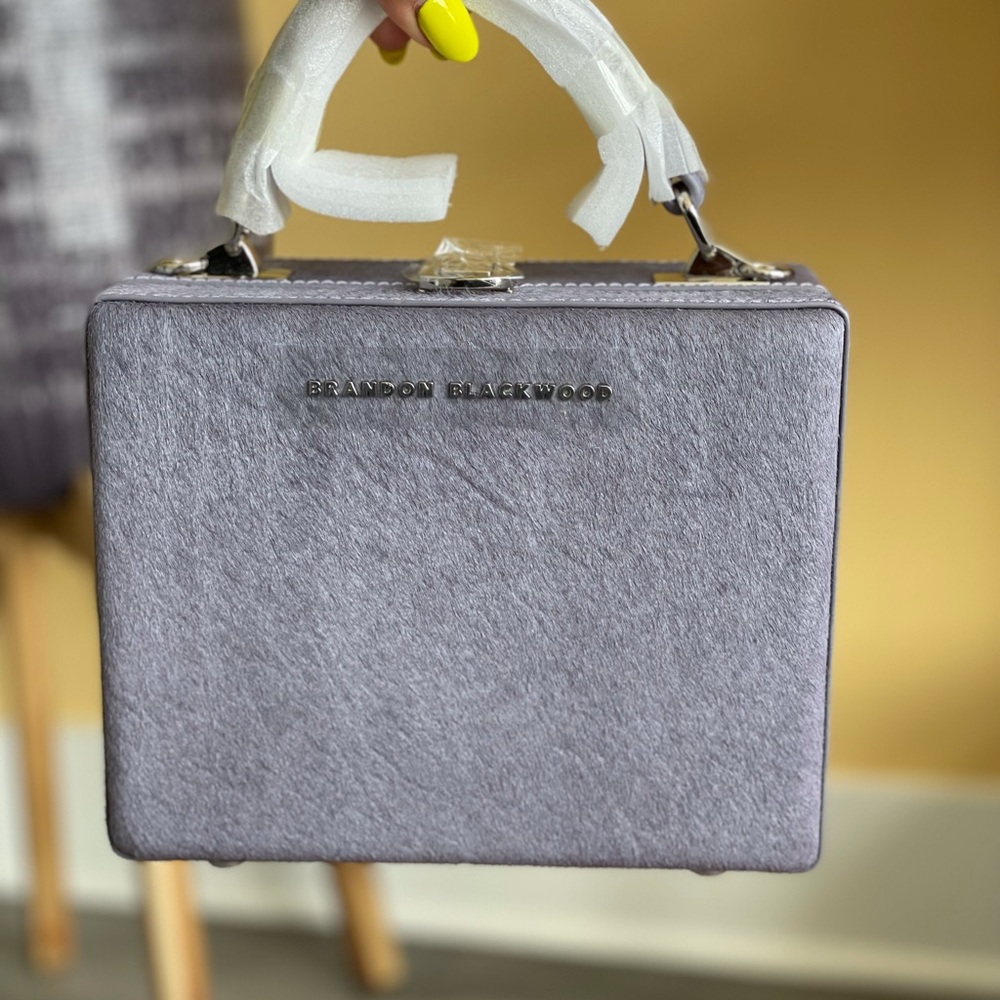 Brandon Blackwood Kendrick Trunk- Purple Pony Hair